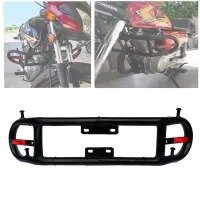 Motorcycle Reflective Crash Guard, Leg Guard ,Safe Guard for Bike 16 Gauge for Yamaha YBR-G, YBR, YBZ, GS150 , GS150SE, GR-150, Honda Pridor 100, GD110