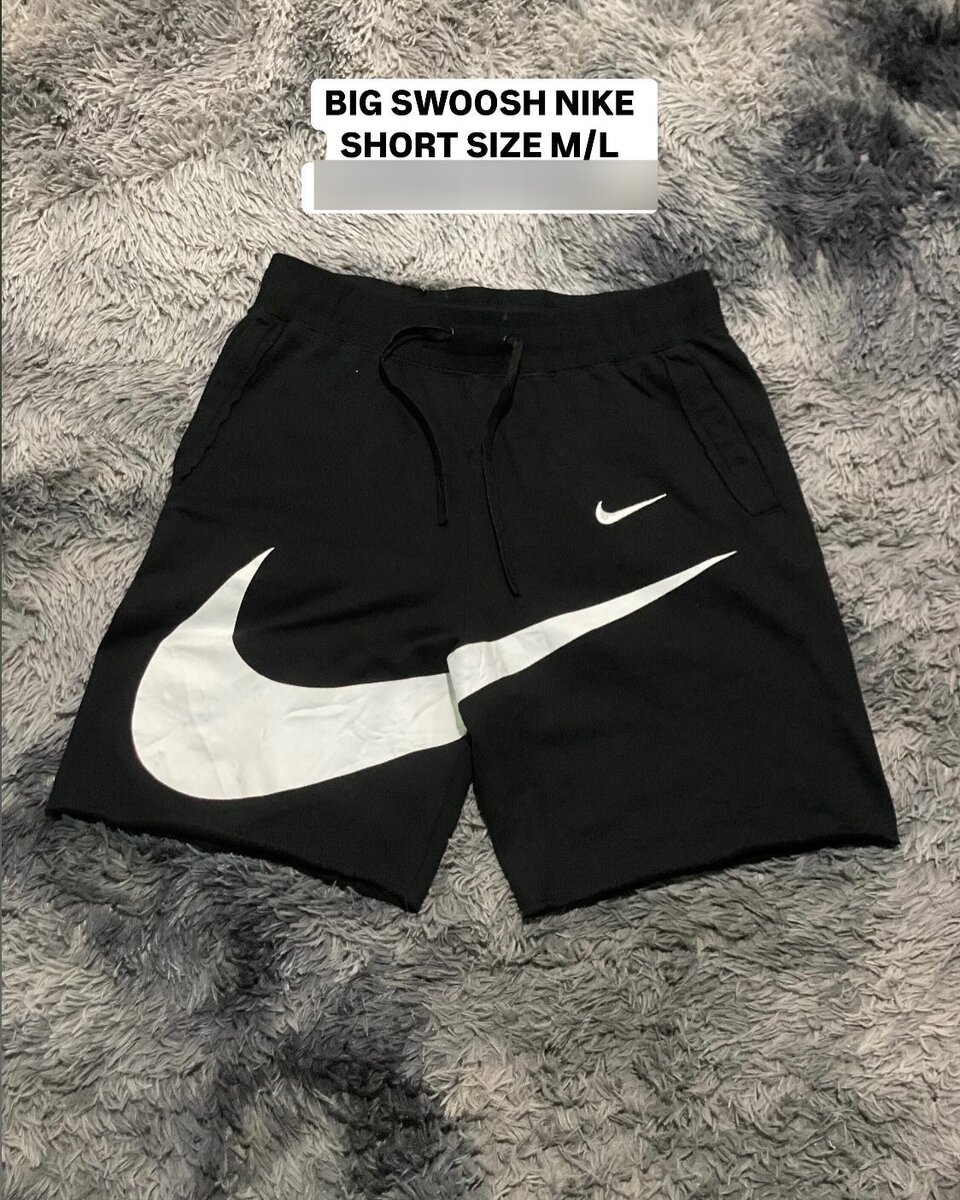 Big swoosh nike short