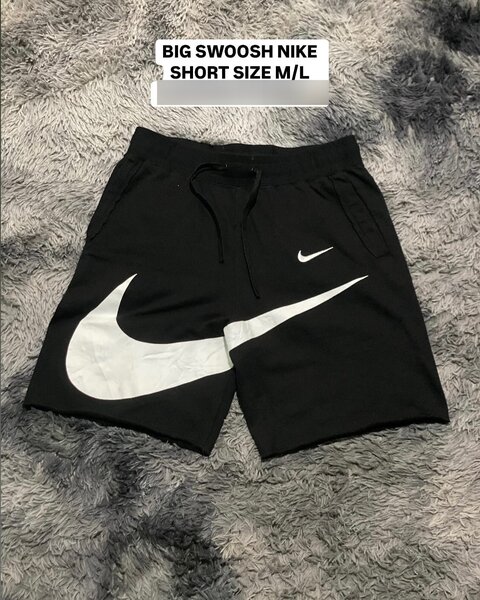 Big swoosh nike short