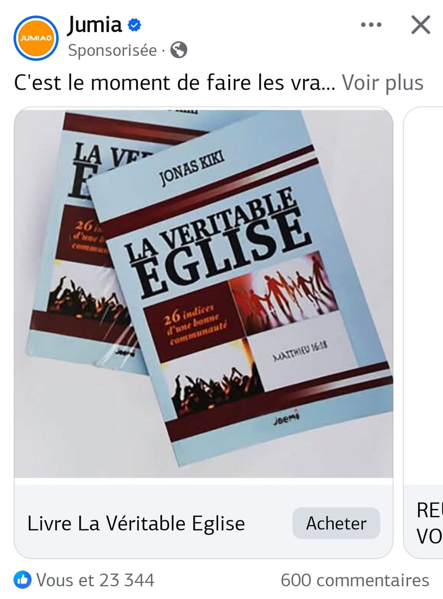 La Véritable Église - Jonas Kiki