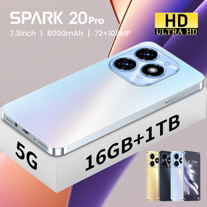 Téléphone SPARK 20 Pro 7.3'' 16Go/1To