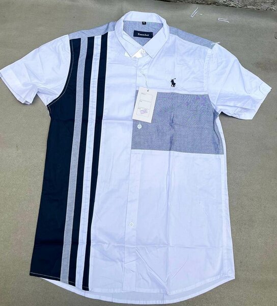 Chemise à rayures homme