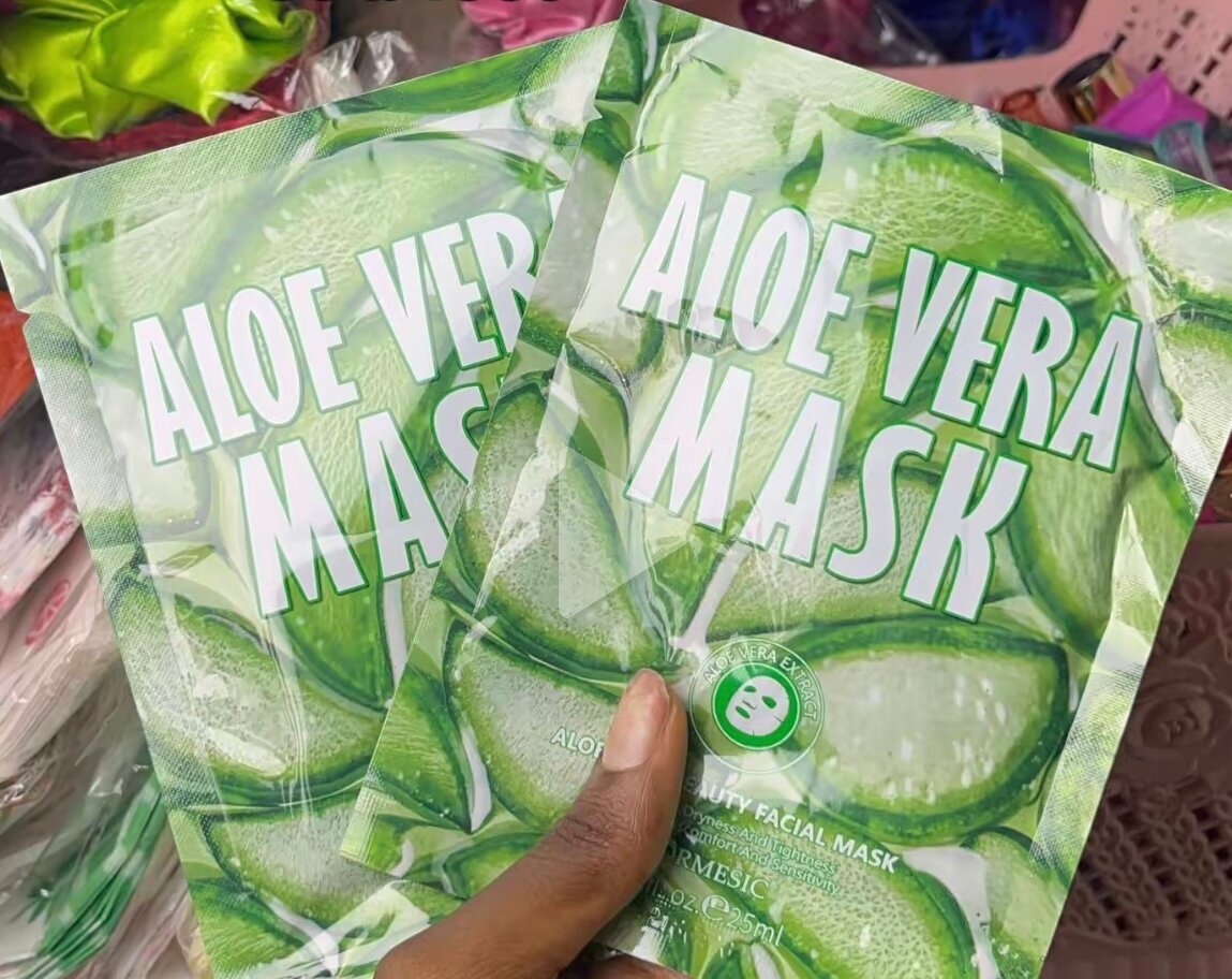 Masques Visage et Lèvres Aloe