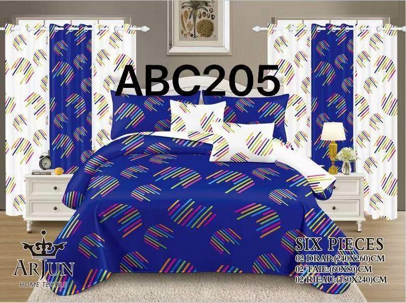 Parure de lit 6 pièces Arjun