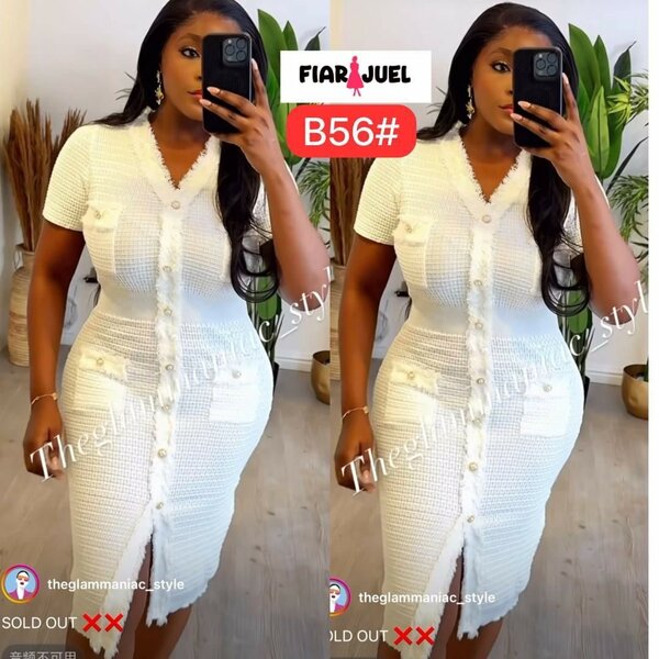 Ladies straight dress