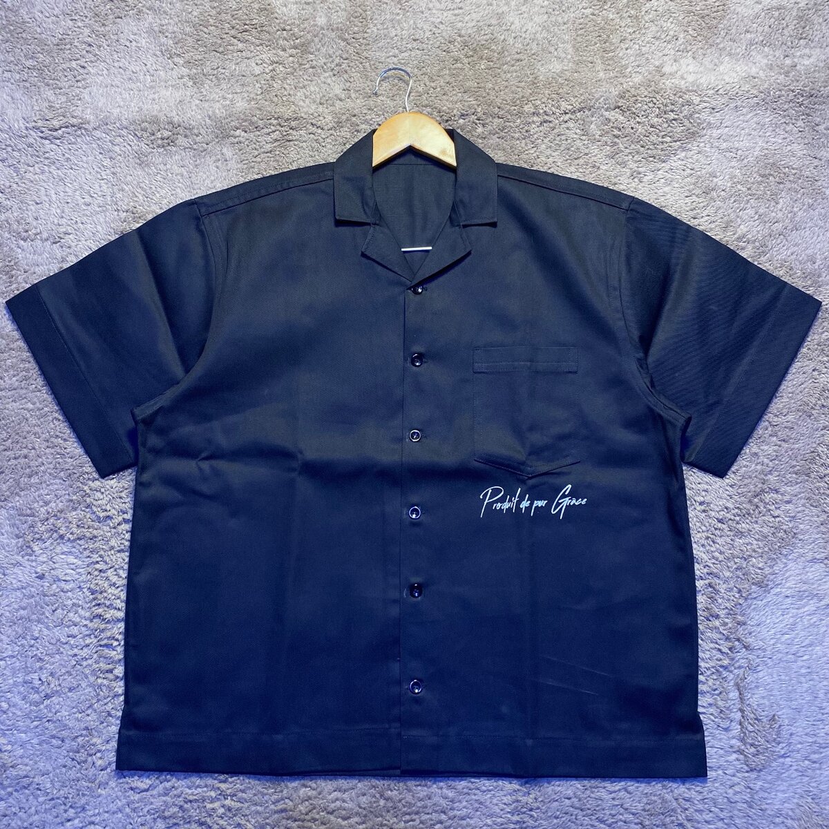 Chemise Noire JÉSUS SUPER STAR