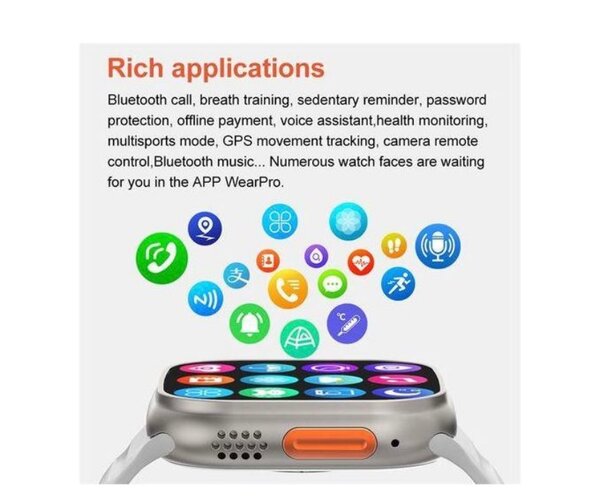 Montre Connectée AMOLED Multifonction