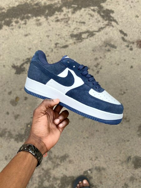 Sneakers Bleu en daim