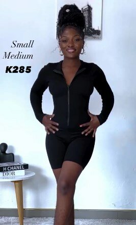 Overalls black, stretch