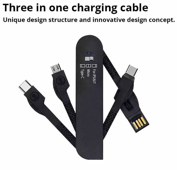 Adaptateur de chargeur de type C multifonctionnel