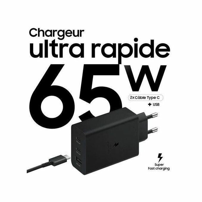 Chargeur rapide 65W Samsung