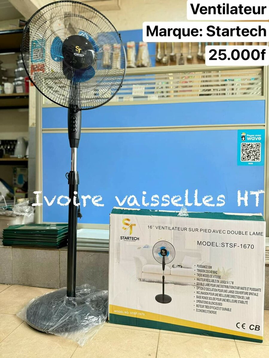 Ventilateur marque (Startech)