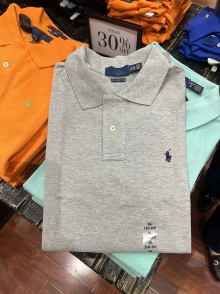 Polo en coton pour hommes
