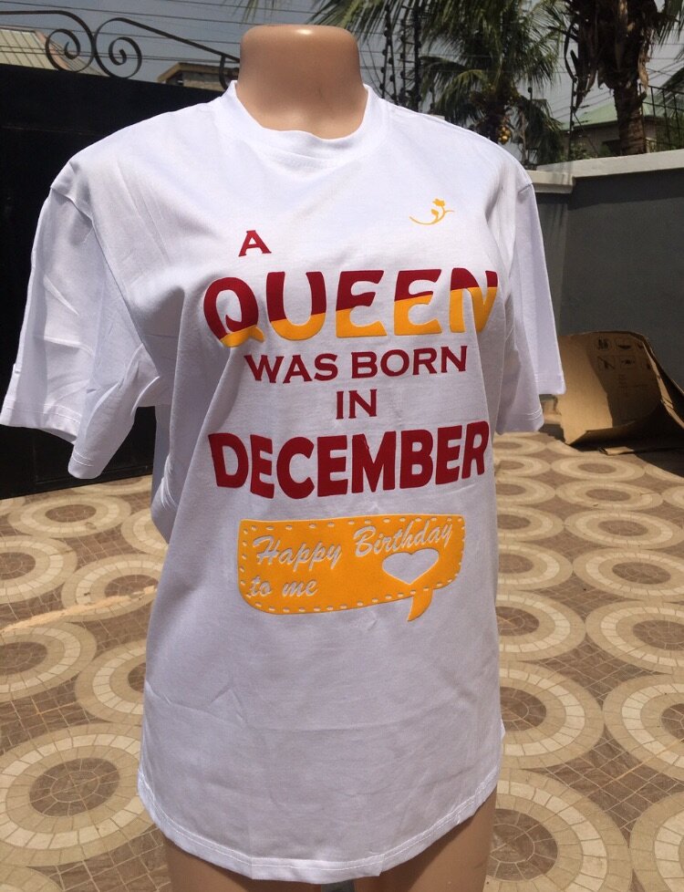 Scripted Birthday Tee