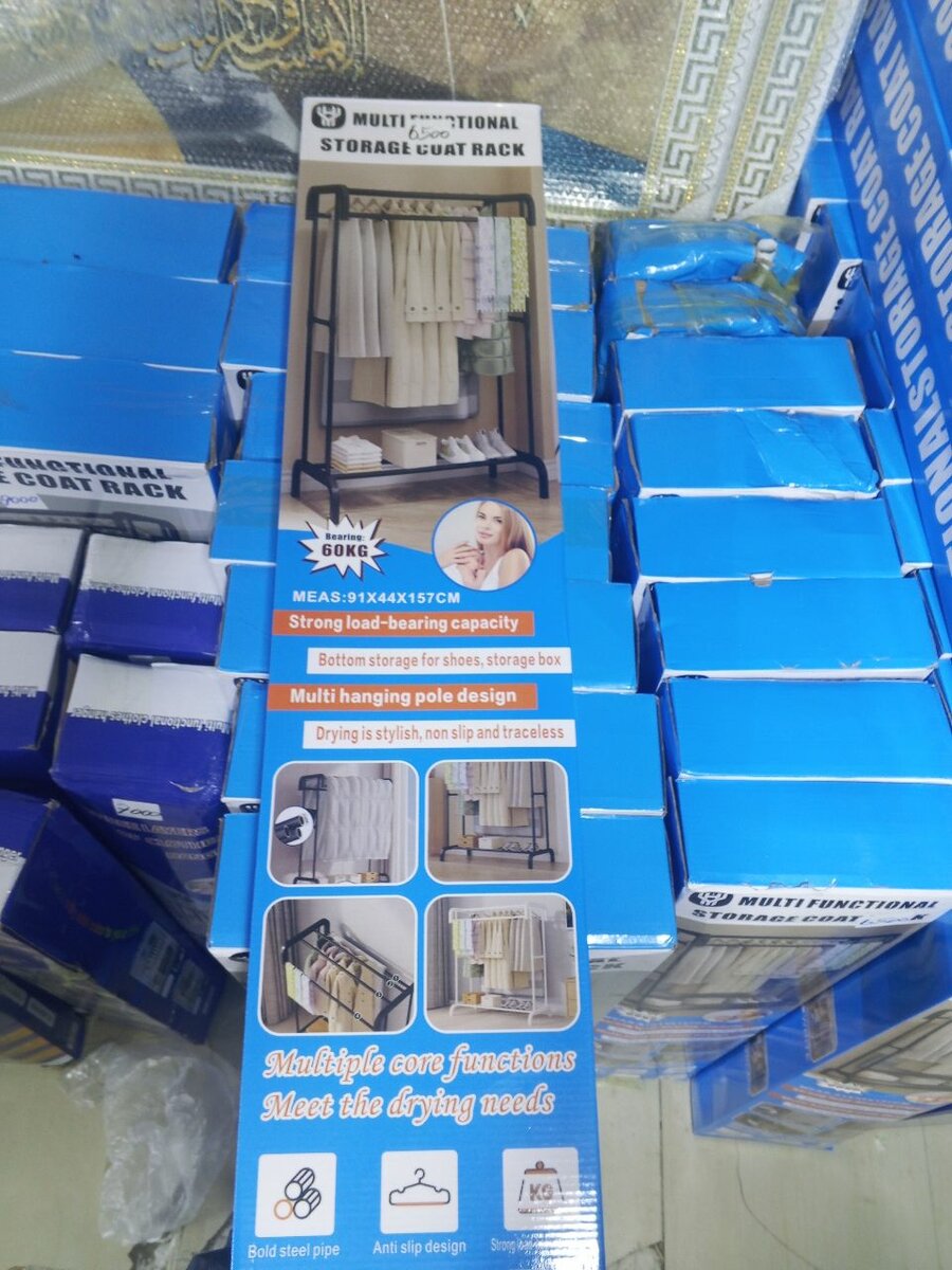 Heavy-Duty Clothing Rack