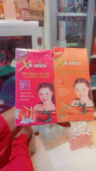 Xxwhite body  lotion