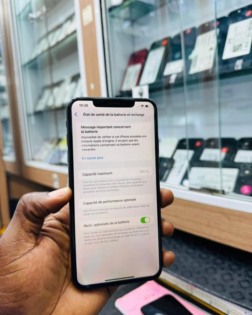 iPhone X performant