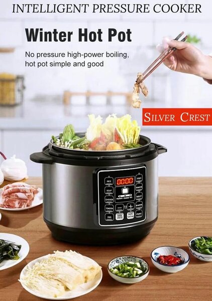 6L Multi Function Electric Pressure Cooker - MES6817