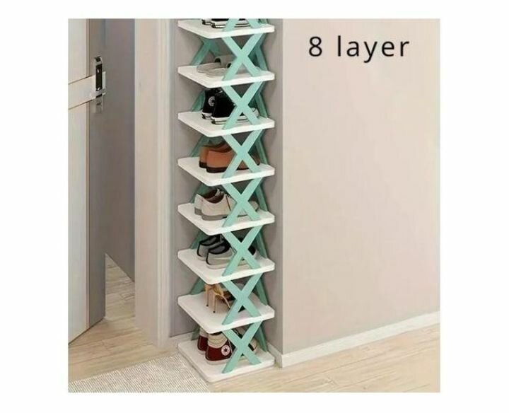 Étagère à chaussures 8 niveaux