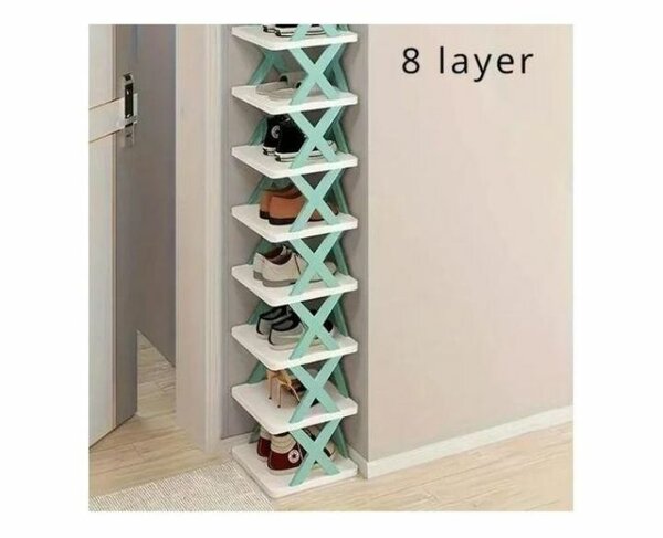 Étagère à chaussures 8 niveaux