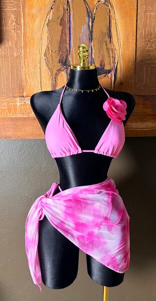 Ensemble de maillot de bain rose