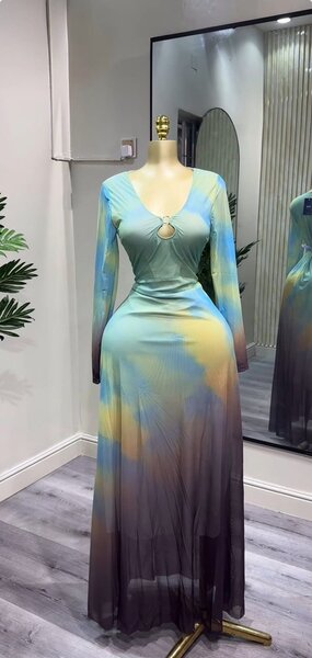 Robe Élégante Longue Femme