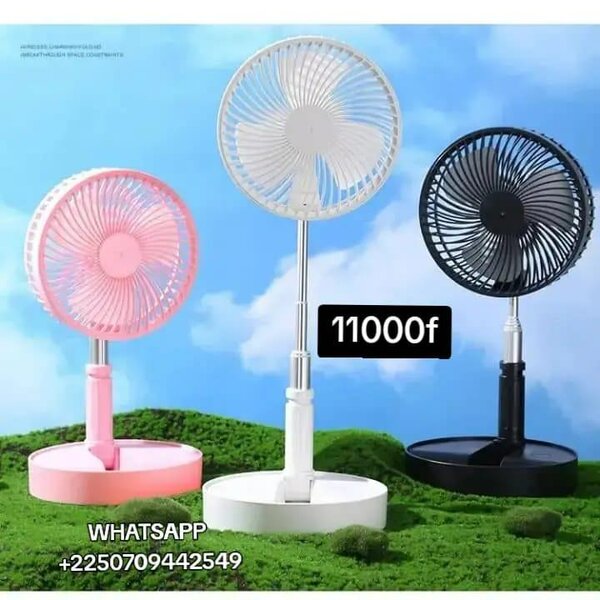 Ventilateur portatif USB silencieux