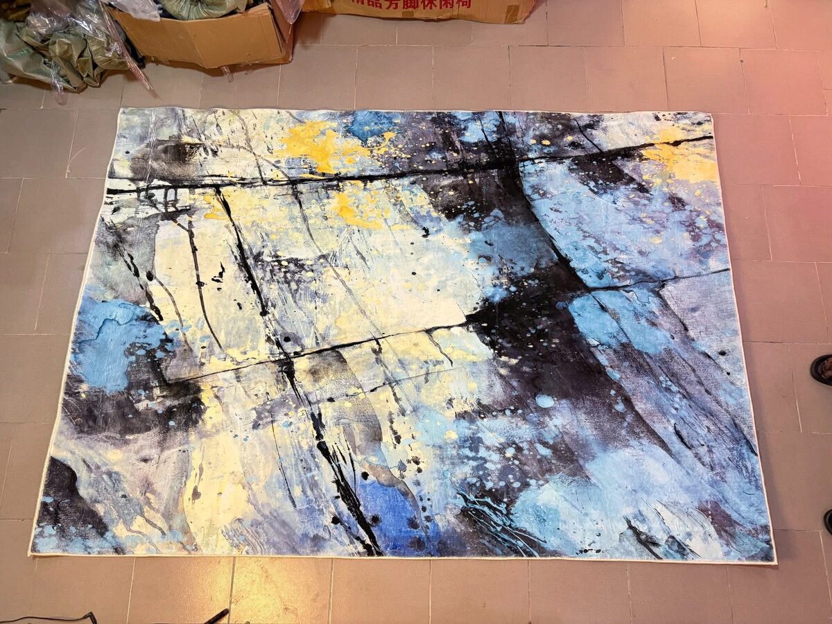 Tapiss moderne coloré