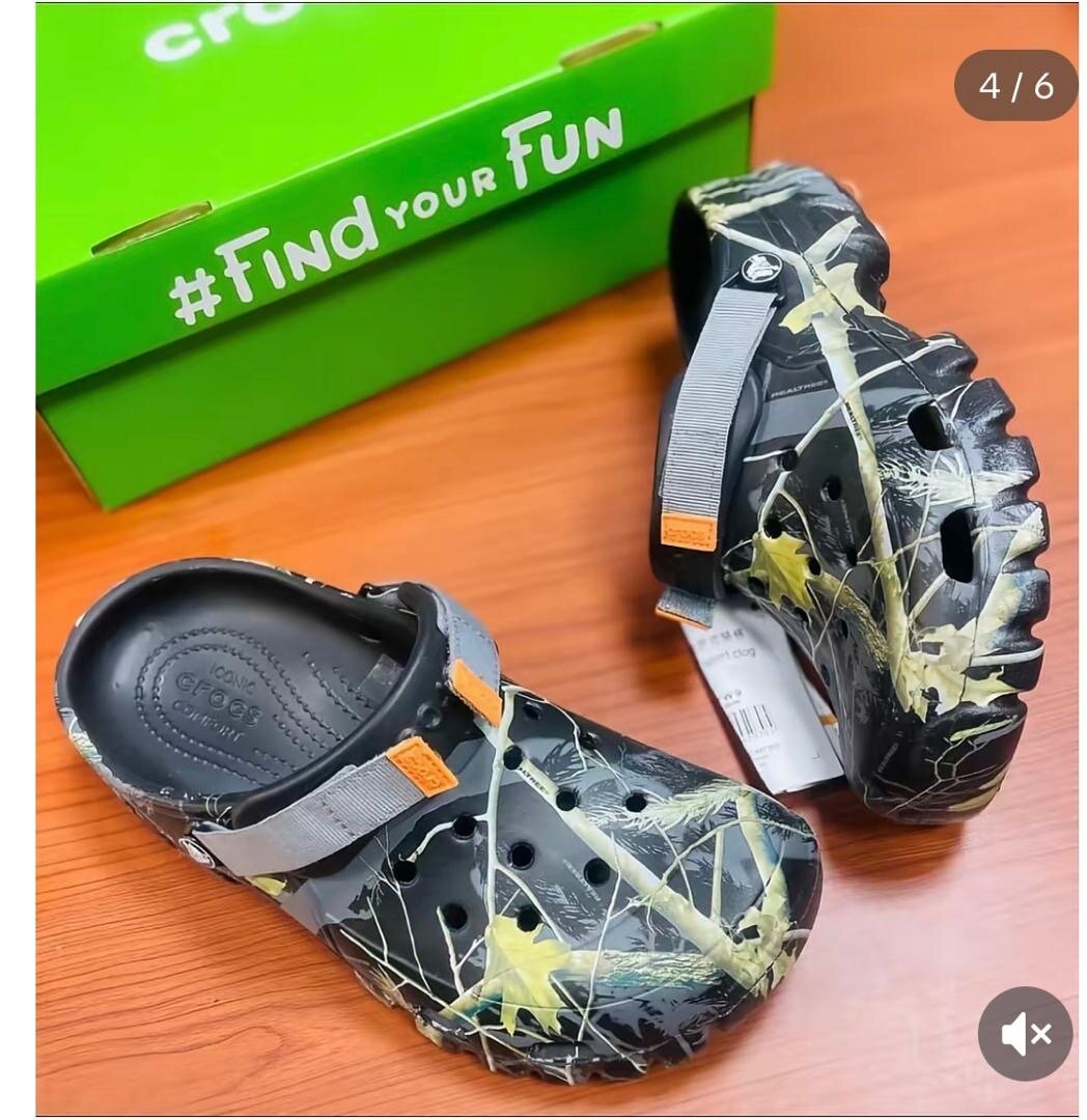 Sabots Crocs Camouflage