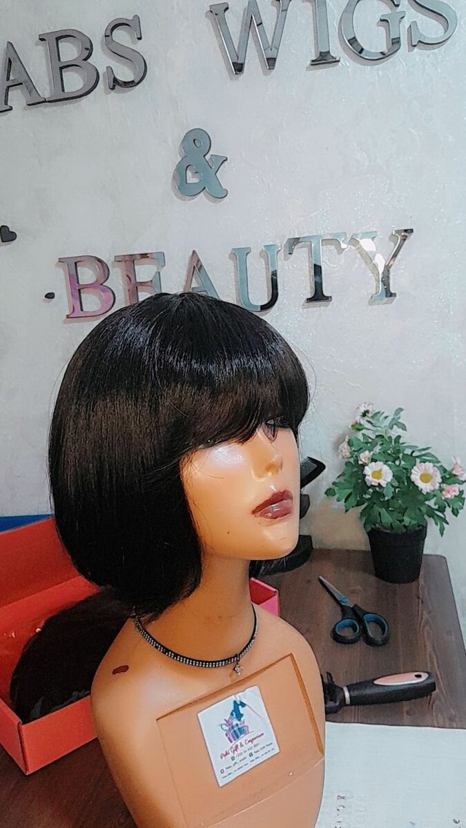 Beautiful Fringe Bob Wig