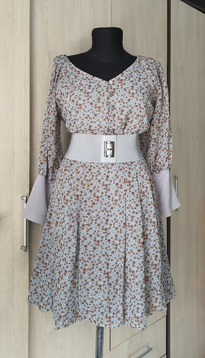 Турецкое шифоновое платье