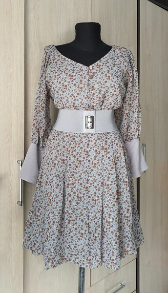 Турецкое шифоновое платье