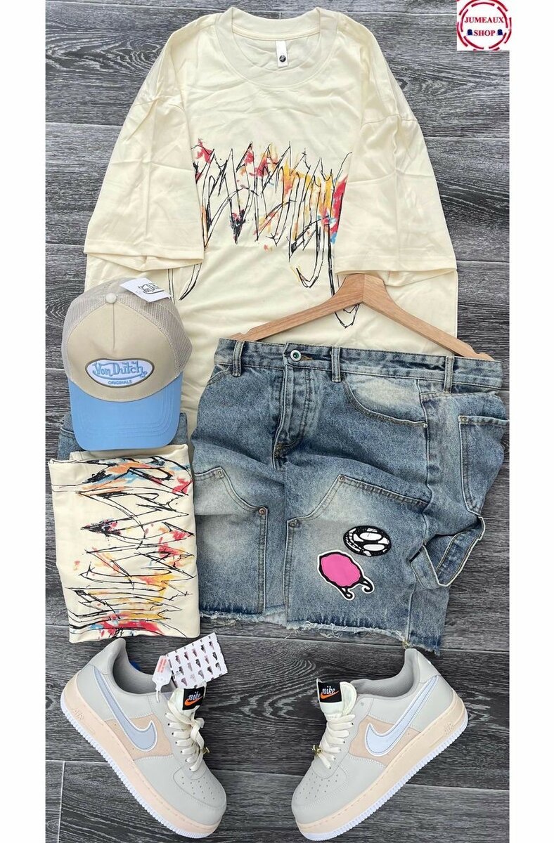 Ensemble décontracté coloré