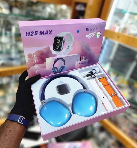 Montres Intelligentes H25 MAX BIG 2.3 + 1 CASQUE BLUETOOTH +