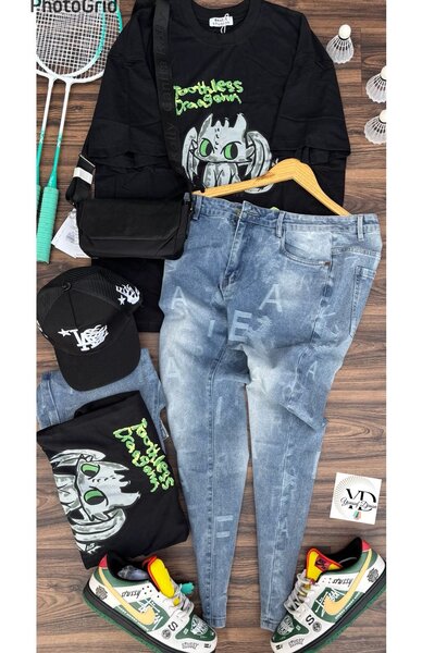 Ensemble streetwear tendance