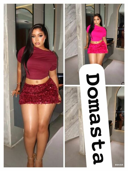 Robe courte Domasta Glamour