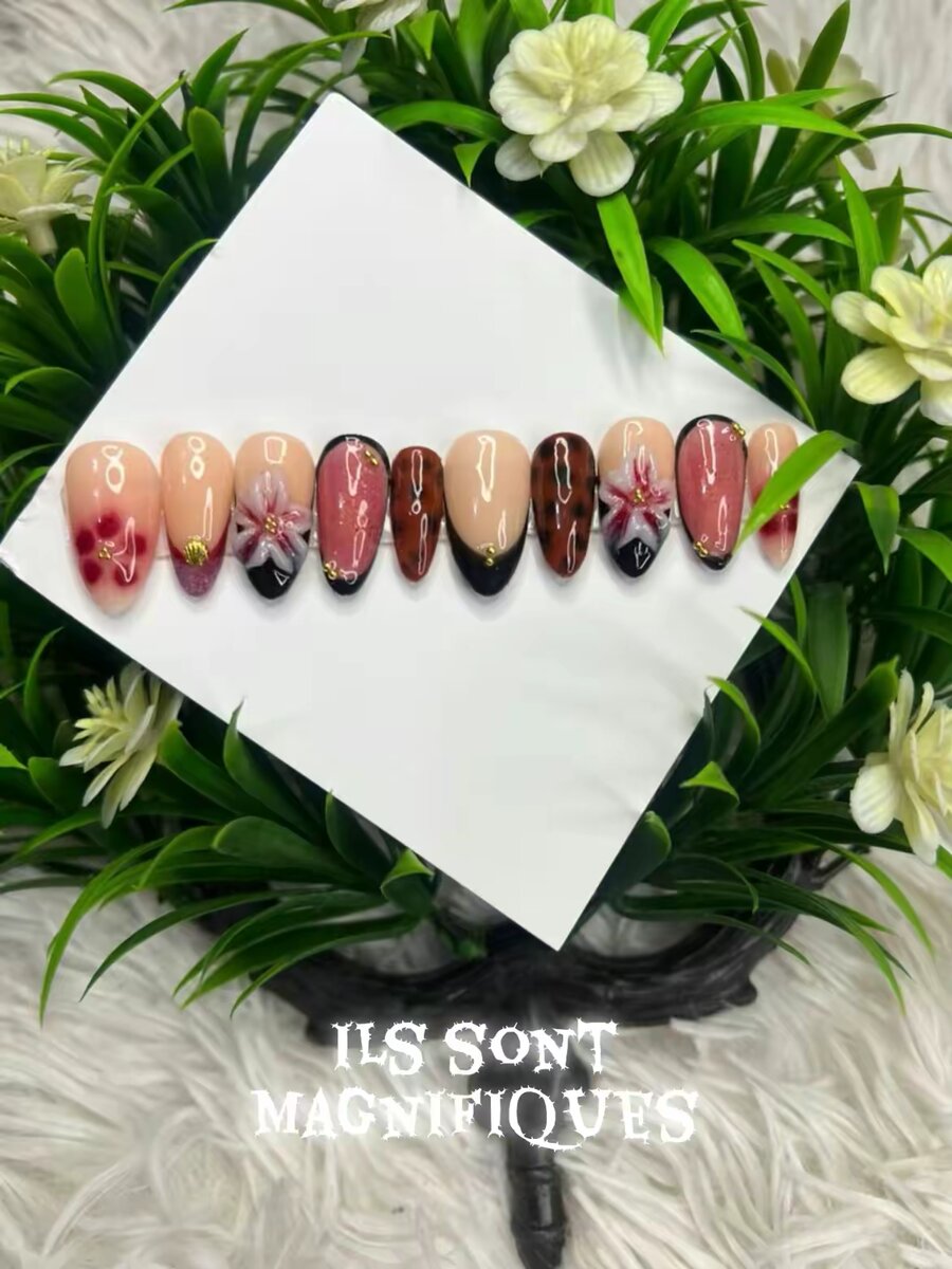 Ongles Press-On Élégants