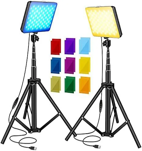 SAMITIAN 96LED Video Light Kit includes 1 Light 1 Stand.