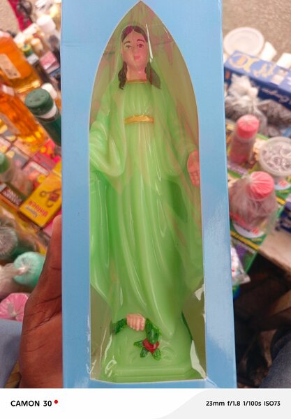 Statue religieuse lumineuse