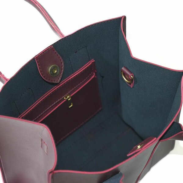Tote Alberta Maroon