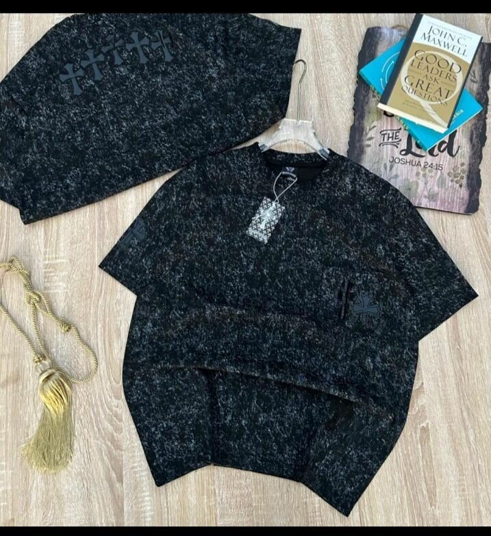 Black designer t shirt