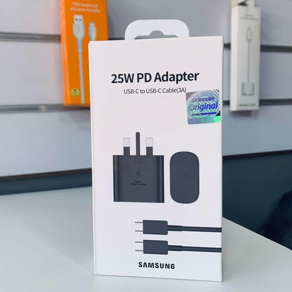 SAMSUNG 25W TYPE-C to TYPE-C FAST CHARGERS 