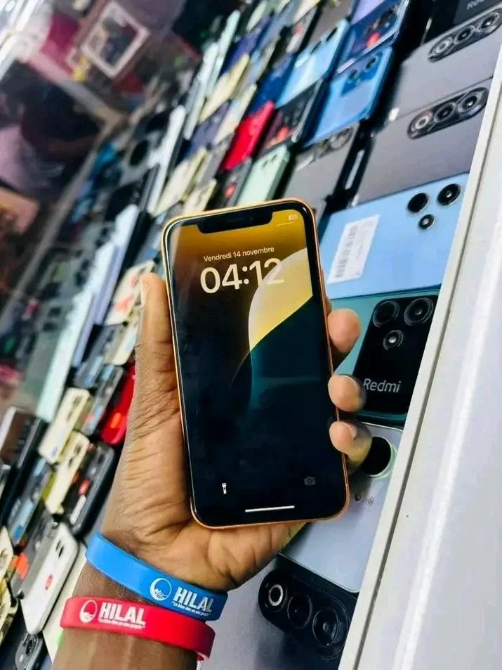 Smartphone moderne orange