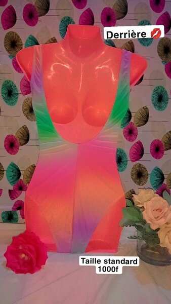 Maillot de bain coloré dégradé