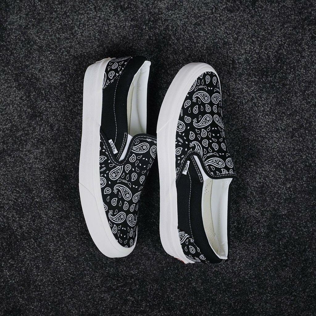 Vans Slip-On Bandana Noir