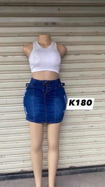 Denim skirts