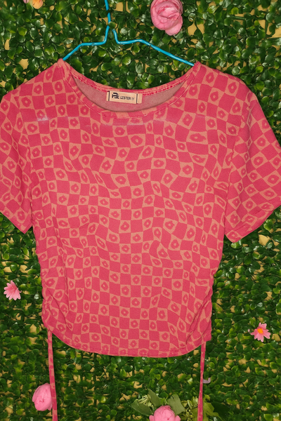 T-shirt à motifs géométriques