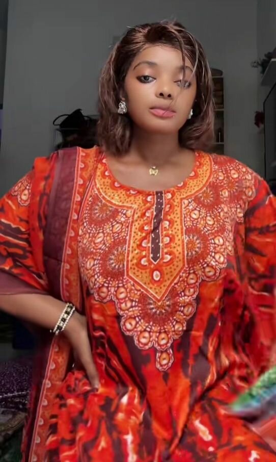 Robe longue ethnique femme