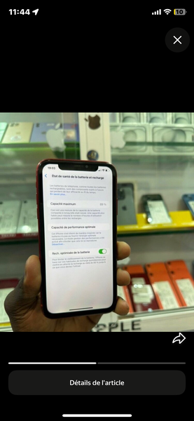 iPhone Rouge 128giga propose