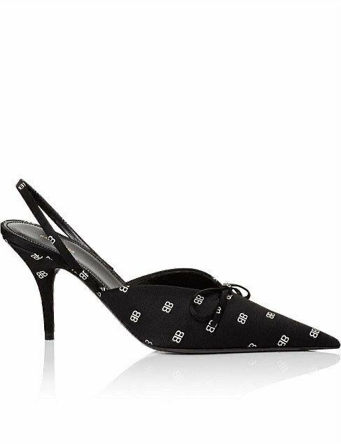 Ladies half shoe heel